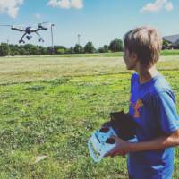 Kid_Flying_Drone_Yuneec_Drone_Camp
